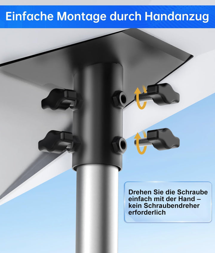 Verbesserte Starlink Mast Halterung, Starlink Gen 3 Rohradapter, Starlink V3 Montageplatte für Dach,