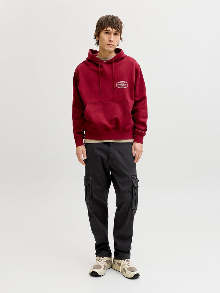 JACK & JONES Male Cargo-Hose Relaxed Fit Cargo-Hose XS Schwarz, XS Schwarz