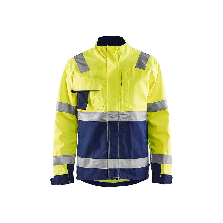 Blakläder Jacke "High-Vis" Klasse 3 Hochsichtbares Gelb/Marineblau 4XL, Hochsichtbares Gelb/Marinebl