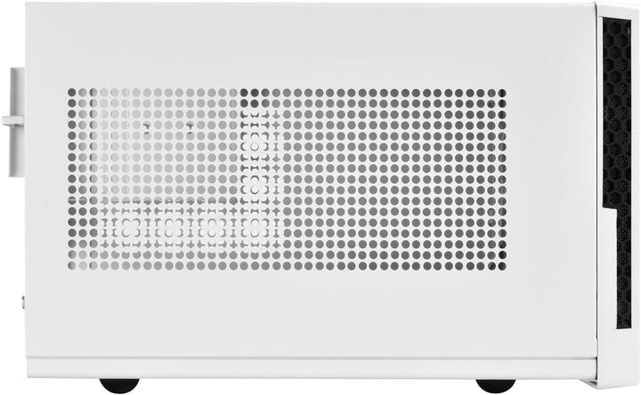 SilverStone SST-SG13WB - Sugo Mini-ITX kompaktes Cube Gehäuse, Mesh-Frontblende, schwarz-weiss, SST-