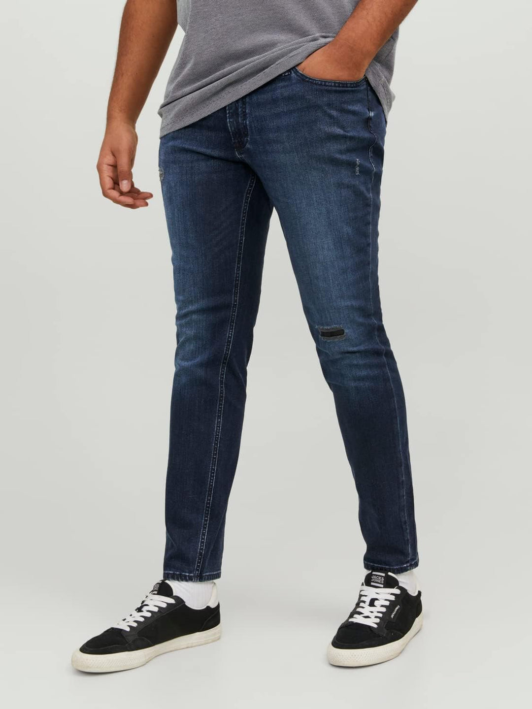 JACK & JONES Herren Jeans 44W / 34L Blue Denim, 44W / 34L Blue Denim