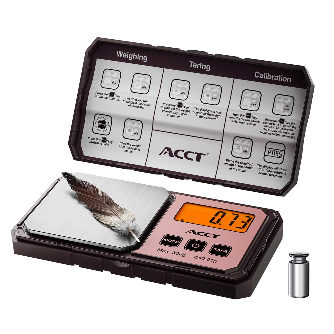 Digitale taschenwaage 300g x 0.01g, feinwaage 0.01g, präzisionswaage Gramm und Unze, Tragbare Schmuc