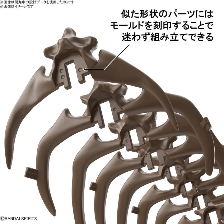 BANDAI Hobby - 1/32 imaginäres Skelett Triceratops