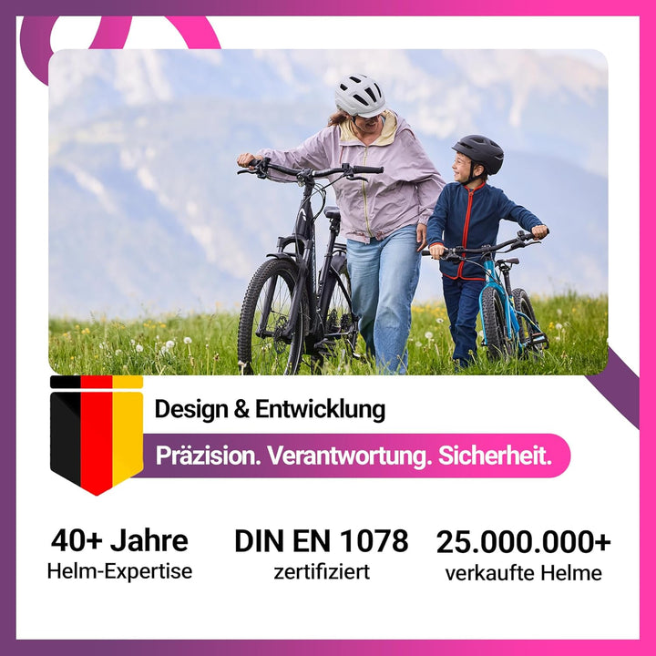 KED Pop MIPS Kinder Fahrrad Helm schwarz/weiss 2023 Pink M (52-56cm), Pink M (52-56cm)