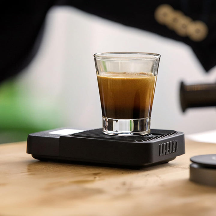 WACACO Exagram Kaffeewaage mit Timer, 0,1g/2kg hohe Präzision, digitale Espresso Waage, Touch Button
