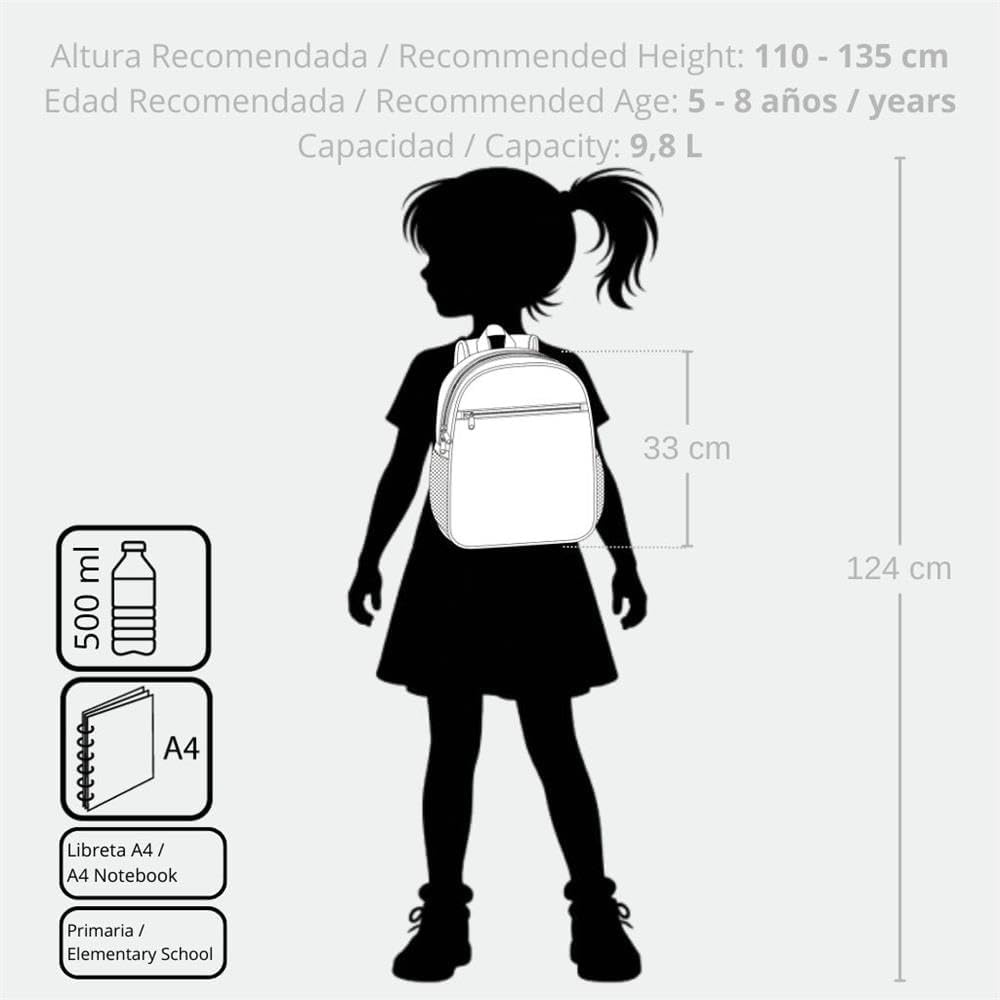 Enso Dreams Come True Vorschulrucksack, mehrfarbig, 25 x 32 x 12 cm, Polyester, Rucksack