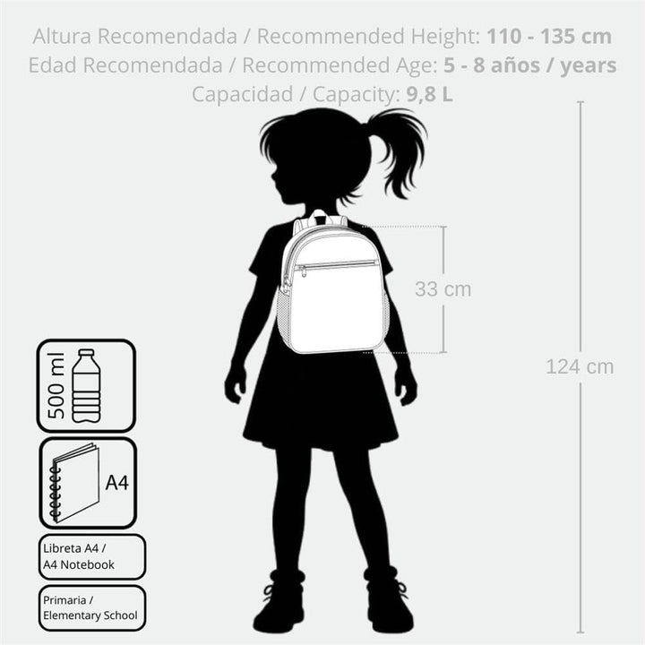 Enso Dreams Come True Vorschulrucksack, mehrfarbig, 25 x 32 x 12 cm, Polyester, Rucksack