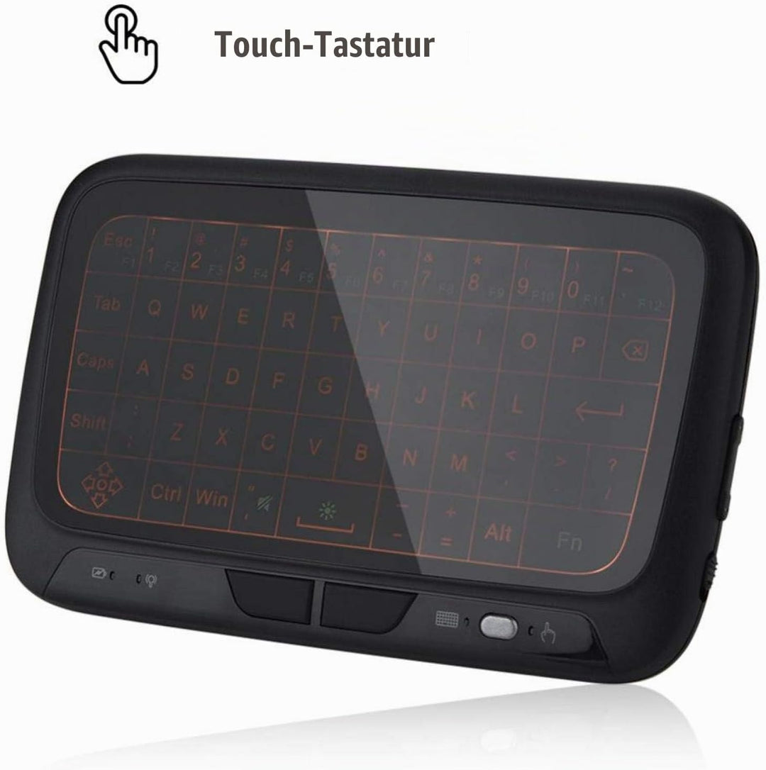 VBESTLIFE Air Mouse Keyboard, 2.4G -Tastatur mit Hintergrundbeleuchtung PC-Tastatur-Fernbedienung fü