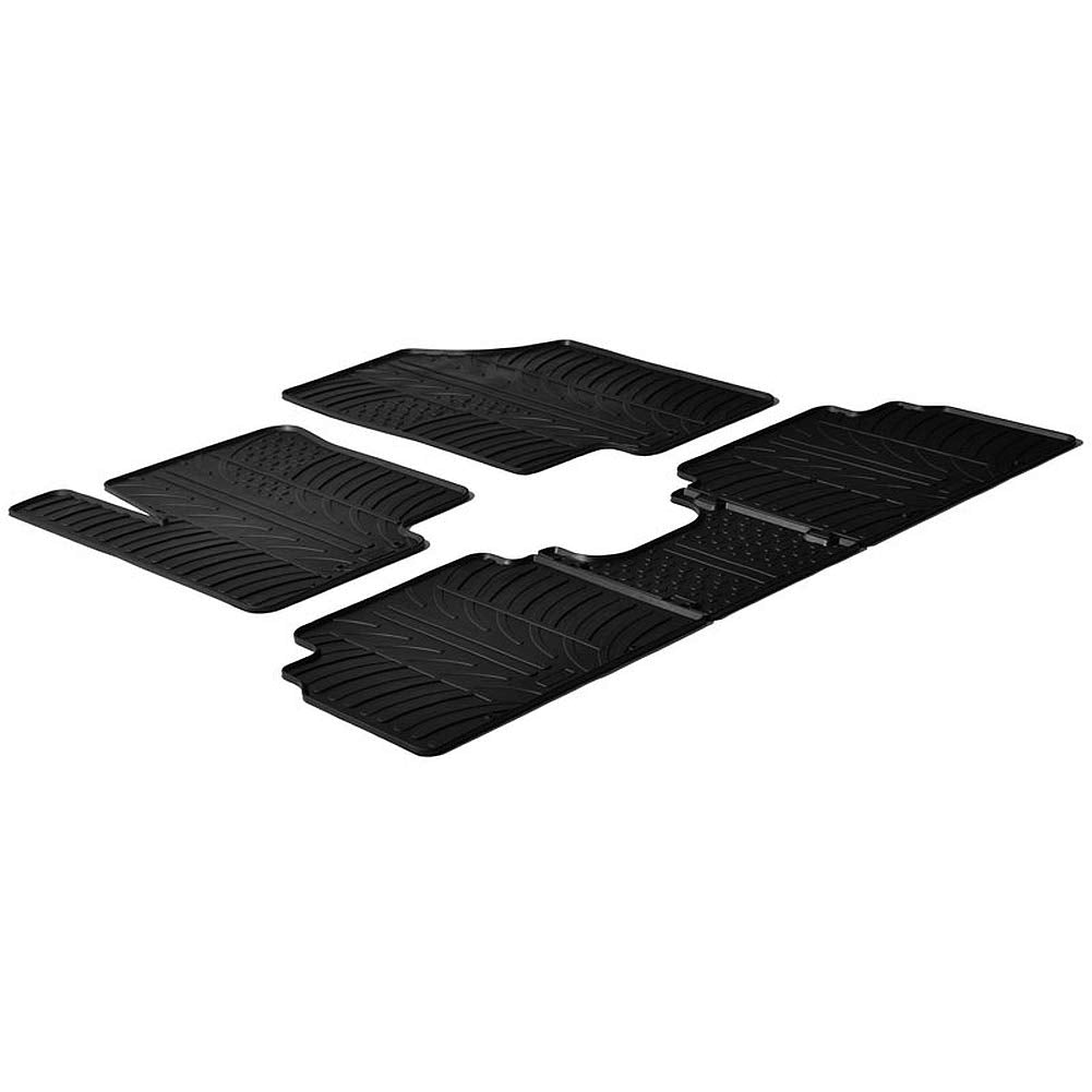 Gledring Satz Gummimatten kompatibel mit Kia Venga 2009- / Hyundai ix20 2010- (T Profil 5-teilig + M
