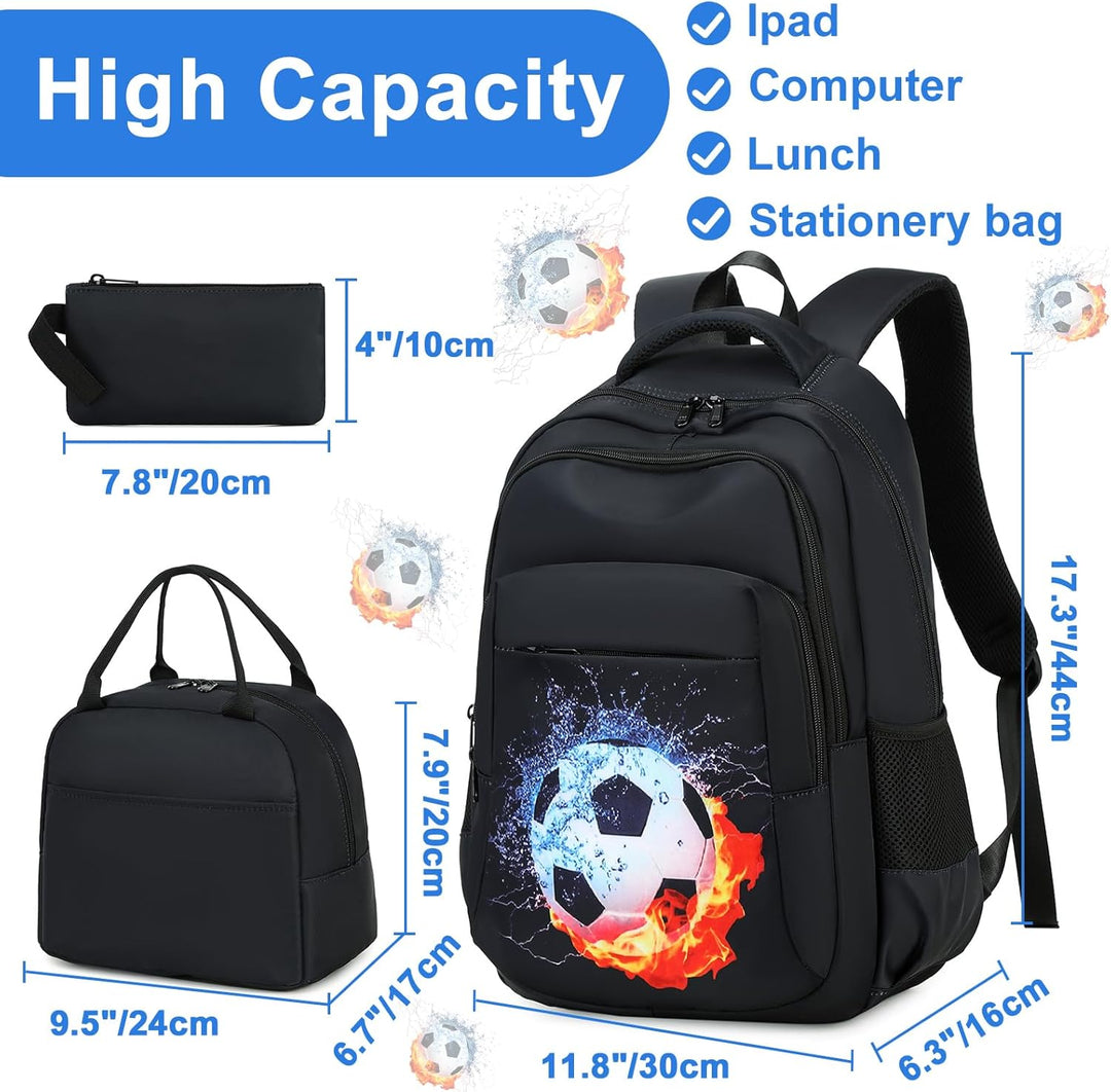 LEDAOU Schulrucksack Junge Teenager Kinder Juvenile Mädchen Daypack Mädchen Freizeitrucksack Backpac