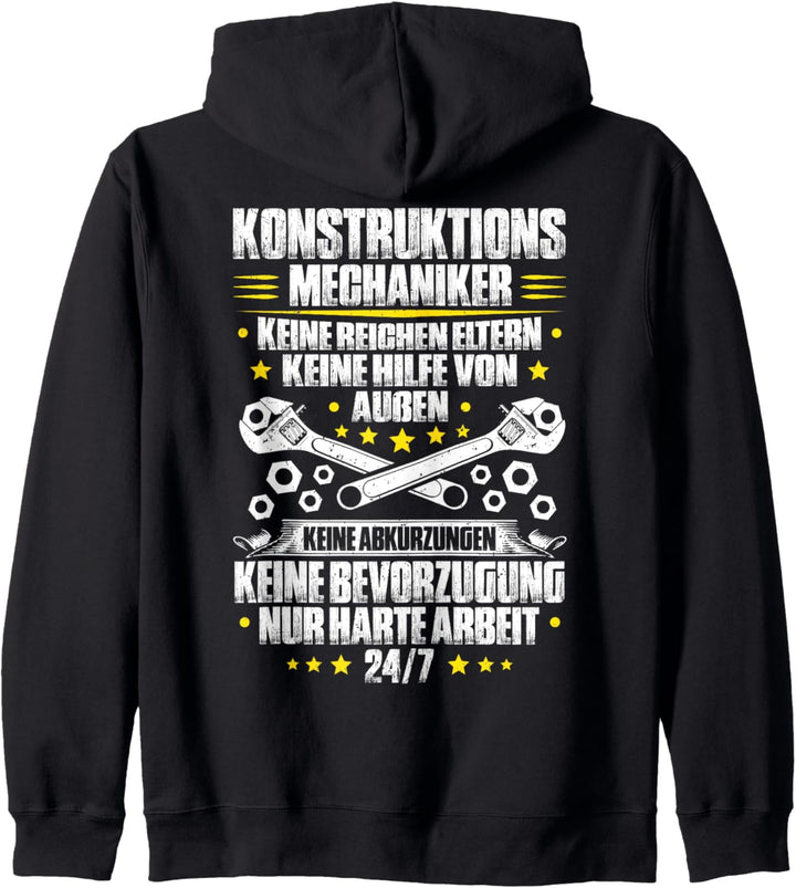 Harte Arbeit Konstruktionsmechaniker Kapuzenjacke