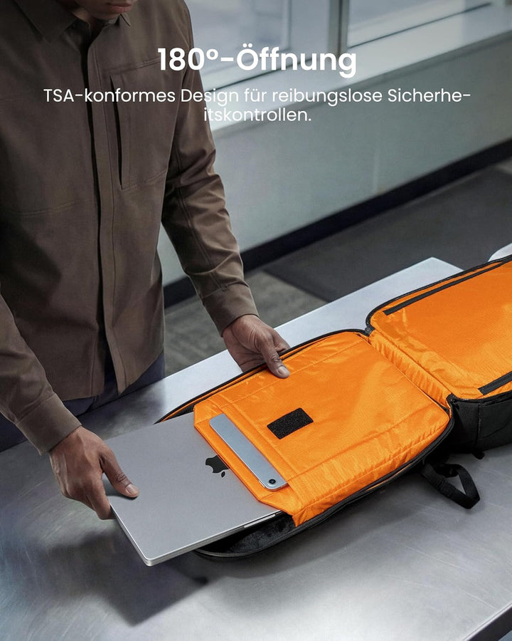 tomtoc Laptop Rucksack 26L, Business Rucksack Herren Damen mit Laptopfach für 15,6-16 Zoll Notebook,