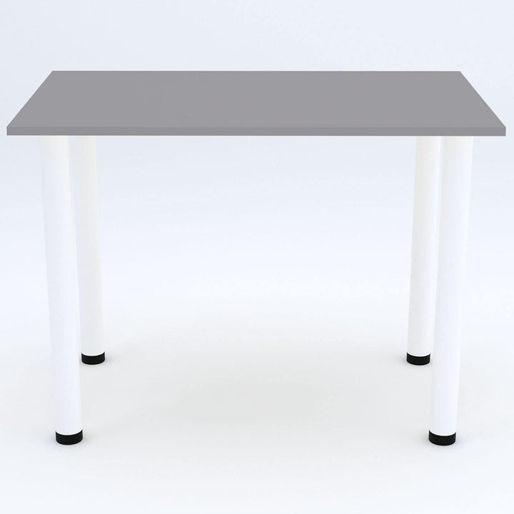 AKKE 70x40 | Esszimmertisch - Esstisch - Tisch mit weissen Beinen - Küchentisch - Bürotisch | Light
