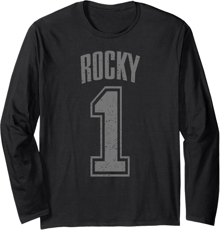 Rocky Supporter Number 1 Grösster Fan Langarmshirt