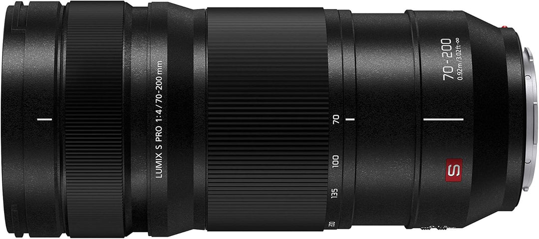 Panasonic LUMIX S PRO S-R70200E 70–200 mm F4 O.I.S. L-Mount Objektiv, Vollformat-Telezoom, Optischer