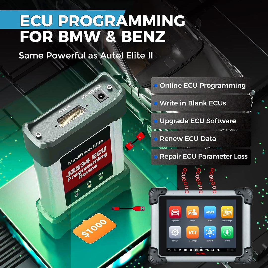 Autel MaxiSYS MS908S PRO II: 2025 J2534 ECU Programmierung Kodierung Anpassung, Level-Up von MS908S