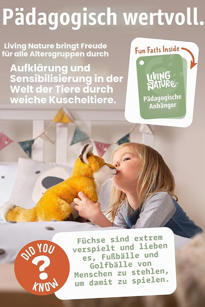 Living Nature Stofftier - Tigerjunges (25cm) S Tiger-Stil, S Tiger-Stil
