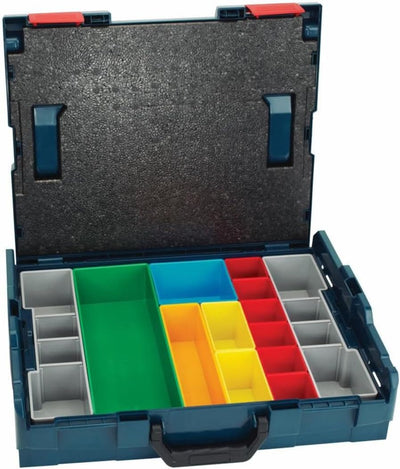 BOSCH ORG72-RED Organizer-Set für i-BOXX72, Teil des Click and Go Mobiltransportsystems 30-teilig, b