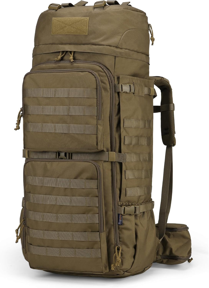 Mardingtop 75L Rucksack Taktischer Rucksack Wanderrucksack Trekkingrucksack YKK Zipper mit der gross