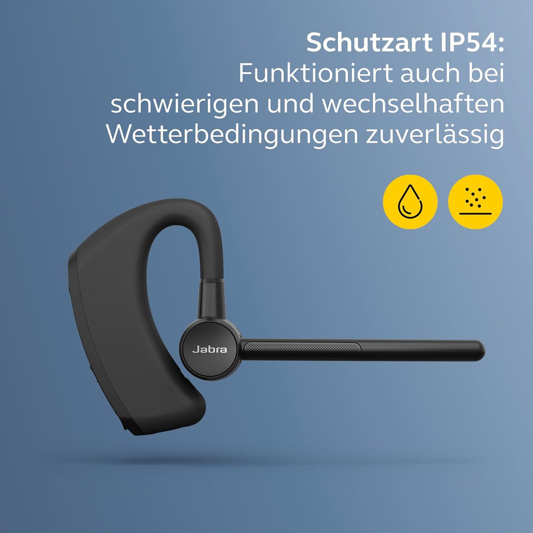 Jabra Perform Go 4 Mono Bluetooth Headset, Einohr-Wireless-Headset mit Dual-Mikrofon Geräuschunterdr