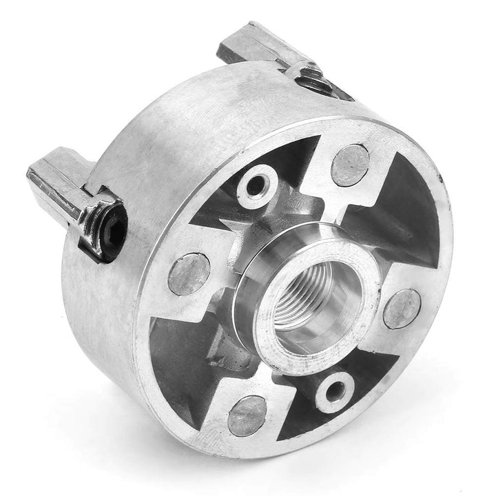 Z011A Vierbackenfutter, Zinklegierungs Drehfutter CNC Fräsbohrwerkzeug für Mini-Metalldrehmaschine