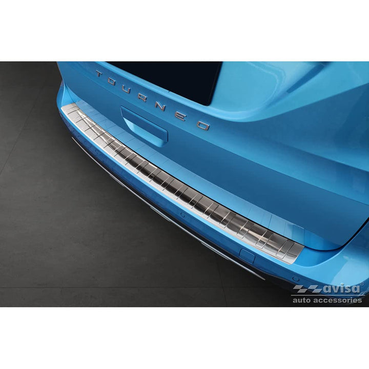 Avisa Edelstahl Heckstossstangenschutz kompatibel mit Ford Tourneo Connect III 2022- 'Ribs'