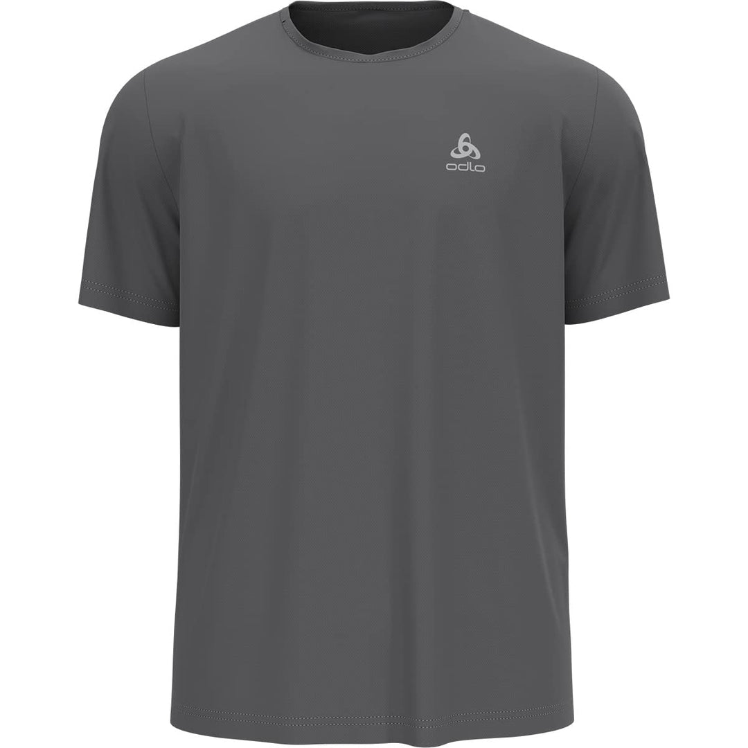 Odlo Herren Cardada_551002 Kurzarm Shirt (1er Pack) XXL Odlo Steel Grey, XXL Odlo Steel Grey