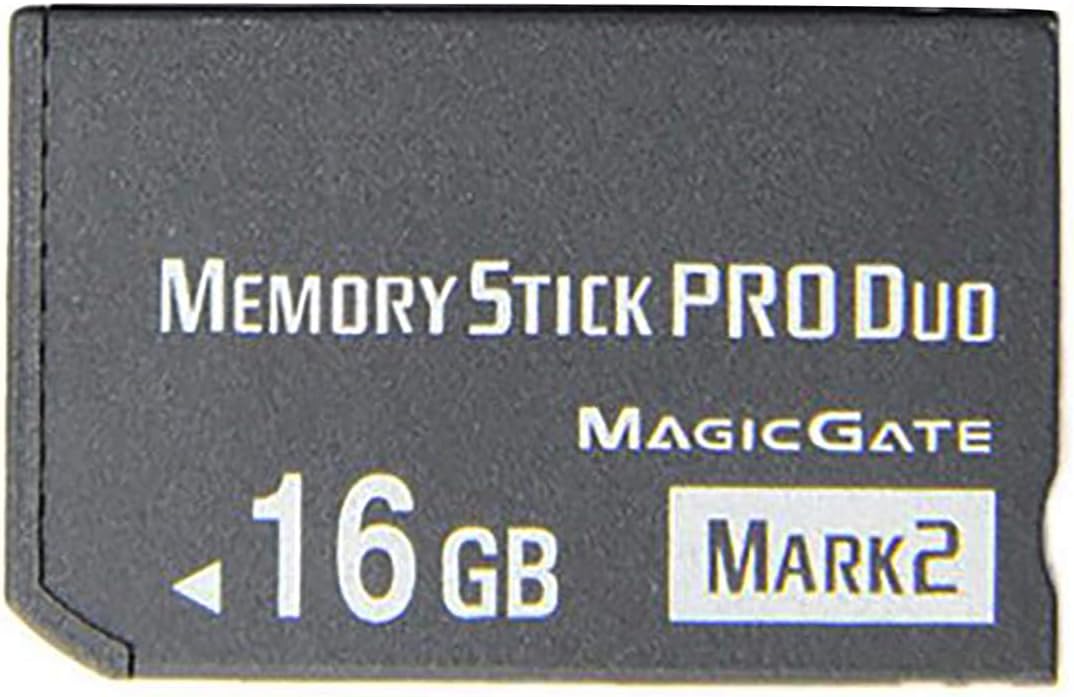 LICHIFIT Pro Duo Speicherkarte, 16 GB, für Sony PSP 2000/3000, High-Speed, Schwarz 16GB, 16GB