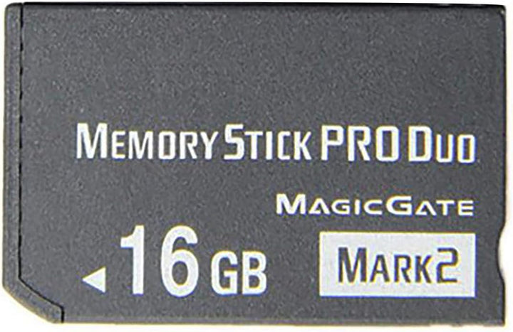 LICHIFIT Pro Duo Speicherkarte, 16 GB, für Sony PSP 2000/3000, High-Speed, Schwarz 16GB, 16GB