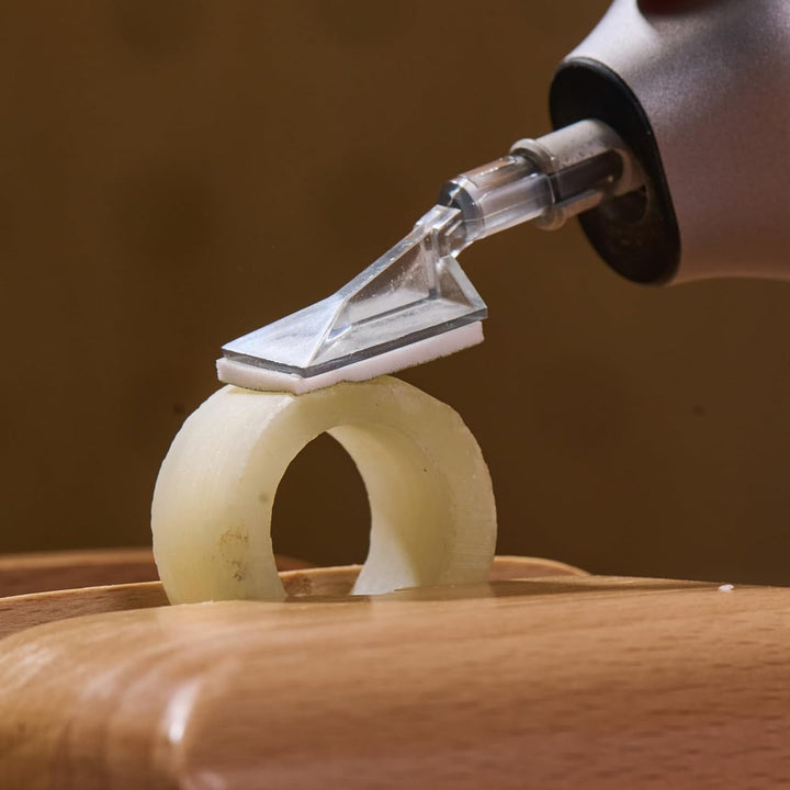 HOZO NeoSander Master Foam Schleifpapier, 400er Körnung, 4-teilig (3 Standard-Schleifblätter + 1 Sch