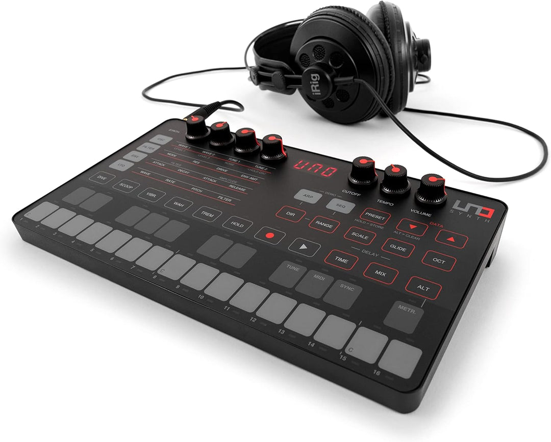 IK Multimedia IP-UNO-SYNTH-IN Echte Analog-Synthesizer