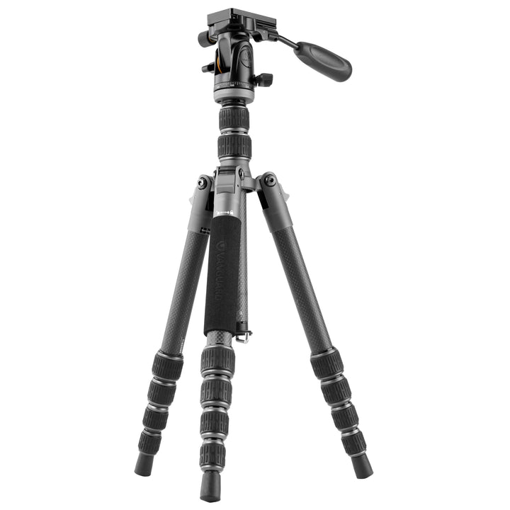 Vanguard Veo 3GO 235CP - kompaktes Stativ, ideal für Naturbeobachtung Carbon 23mm 2 Wege, Carbon 23m