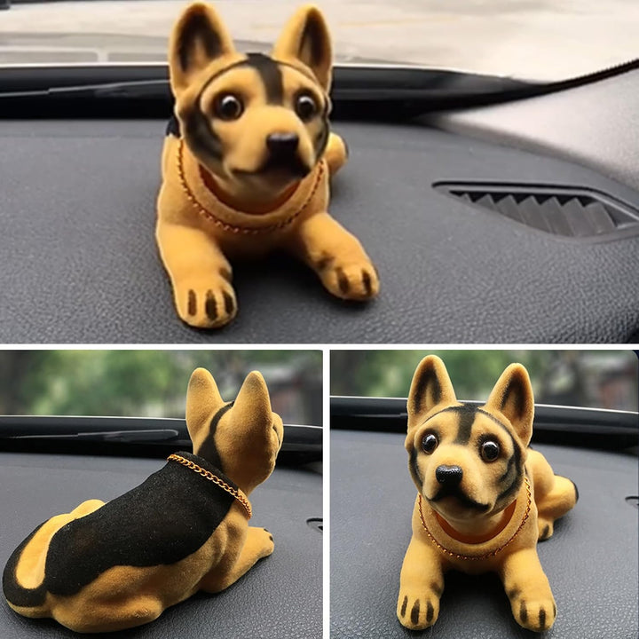 Kuscheltier Hund, Hunde Plüschtier, Wackelkopf Figur Auto, Wackelhund Auto-Innendekoration, Für Haus