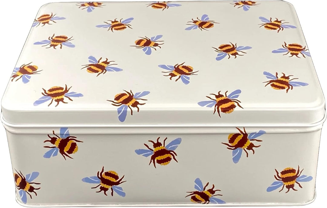 Geschenkdose Design Emma Bridgewater - Liebevoll gestaltete rechteckige Vorratsdose - Motiv Bienen -