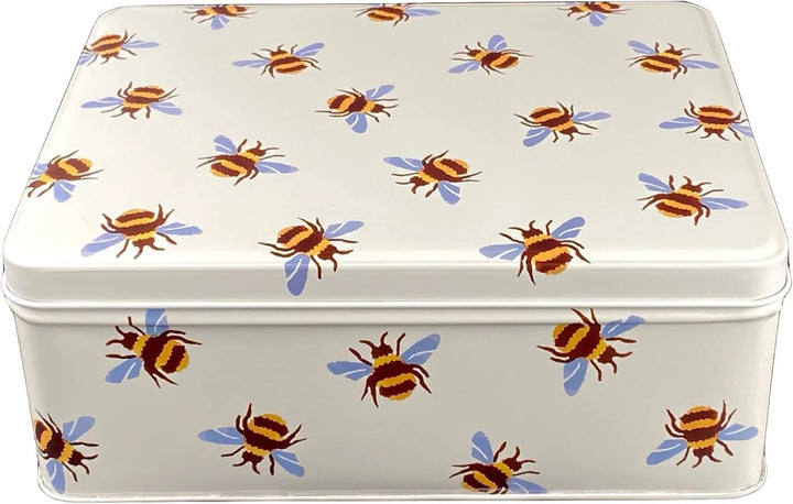 Geschenkdose Design Emma Bridgewater - Liebevoll gestaltete rechteckige Vorratsdose - Motiv Bienen -