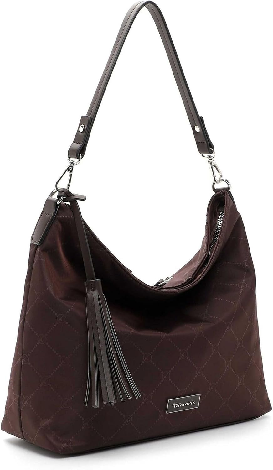 Tamaris Beutel TAS Lisa 32385 Damen Handtaschen Print Einheitsgrösse Brown, Einheitsgr&#xF6;&#xDF;e