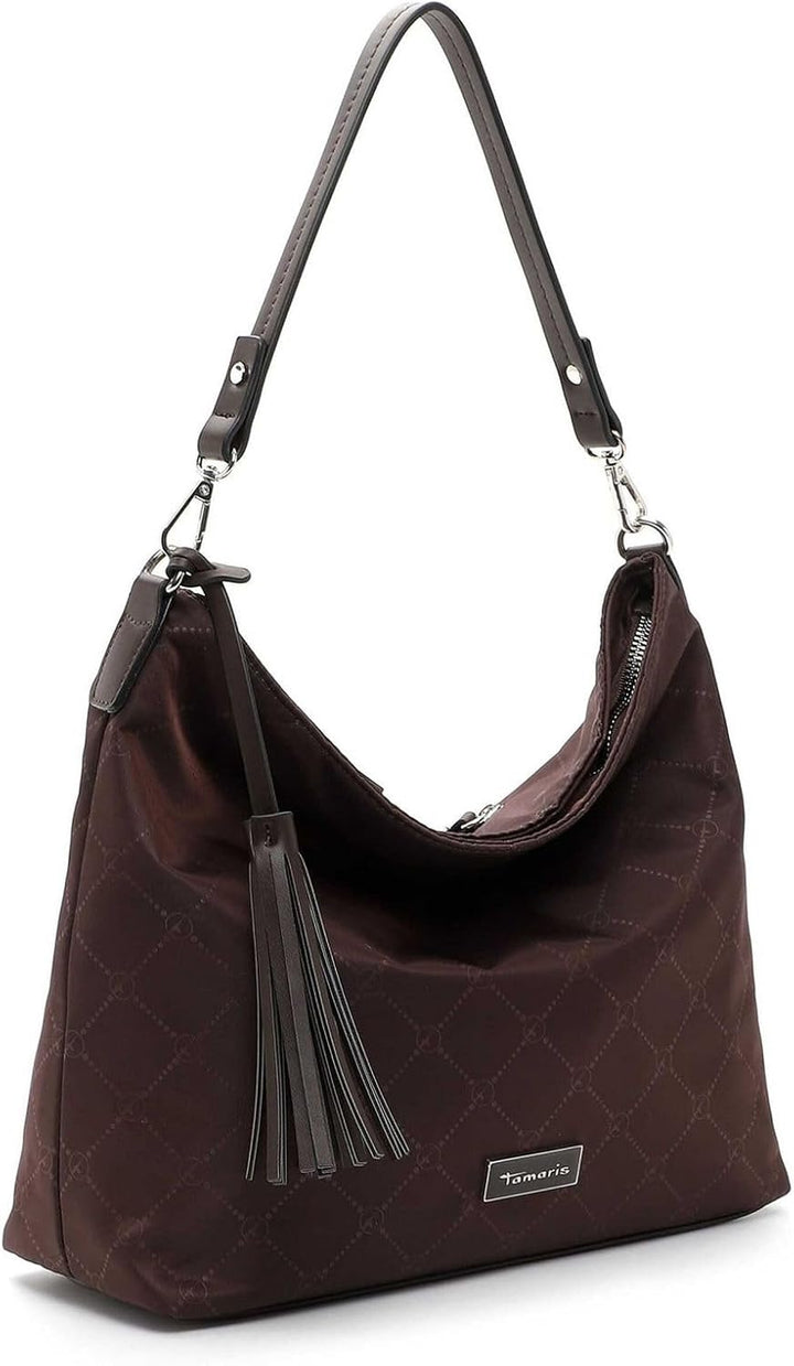Tamaris Beutel TAS Lisa 32385 Damen Handtaschen Print Einheitsgrösse Brown, Einheitsgr&#xF6;&#xDF;e