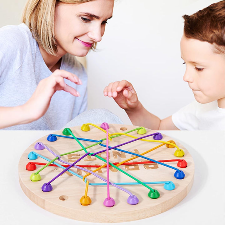 Brainy Knots Logikspiel–Geduldspiele & Rope-Challenge-Spiel für Kinder, Seiltricks und Familien-Bret