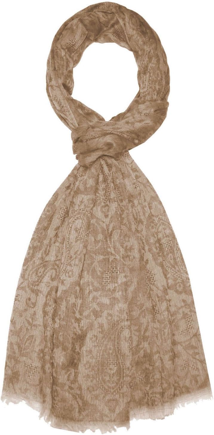 Lorenzo Cana Luxus Damen Pashmina Kaschmirschal 100% Kaschmir jacquard gewebt Paisley Muster Schal S