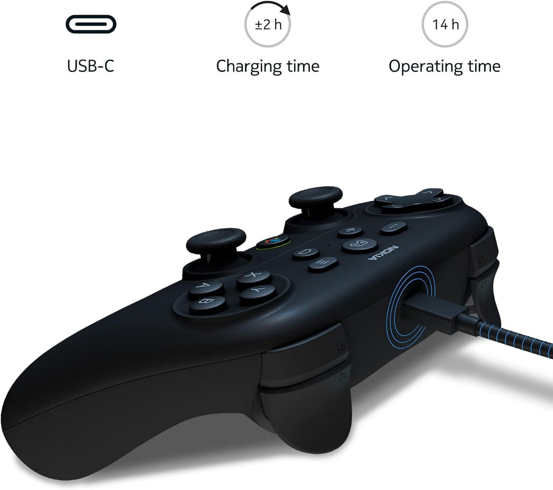 Nokia Bluetooth Game Controller mit Sprachsteuerung - Gamepad mit Google Assistant, Joystick, Fernbe