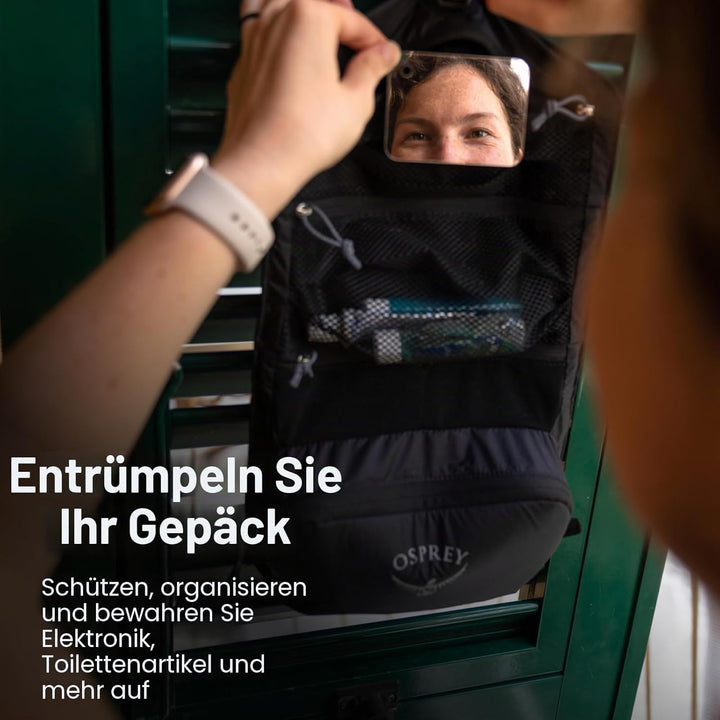 Osprey Unisex Ultralight Roll Organizer Rucksack Zubehör (1 Stück) Einheitsgrösse Schwarz, Einheitsg