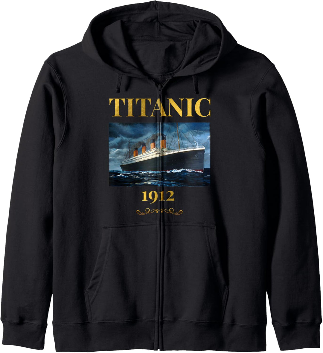 Titanic 1912 Passagierschiff Kreuzfahrtschiff Kapuzenjacke