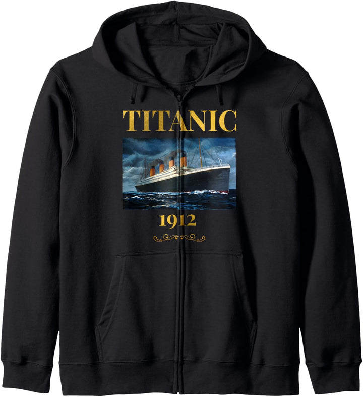 Titanic 1912 Passagierschiff Kreuzfahrtschiff Kapuzenjacke