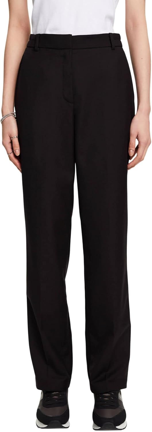 ESPRIT Damen Hose 32W / 30L 001/Black, 32W / 30L 001/Black