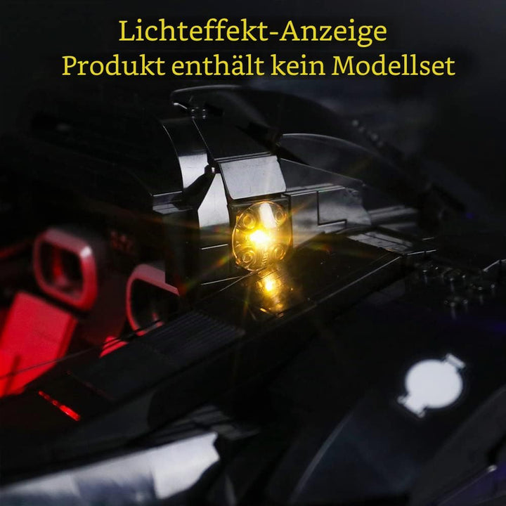 GEAMENT LED Licht-Set Kompatibel mit Lego Super Heroes 1989 Batmobile - Beleuchtungsset für DC 76139