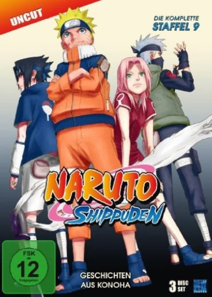 Naruto Shippuden, Staffel 9: Geschichten aus Konoha (Episoden 396-416, uncut) [3 DVDs]