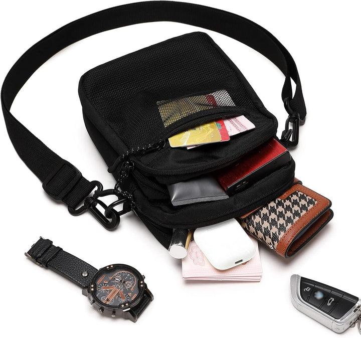 Lohol Klein Umhängetasche für Damen, Schultertasche Messenger Bag Sling Tasche Crossbody Tasche für
