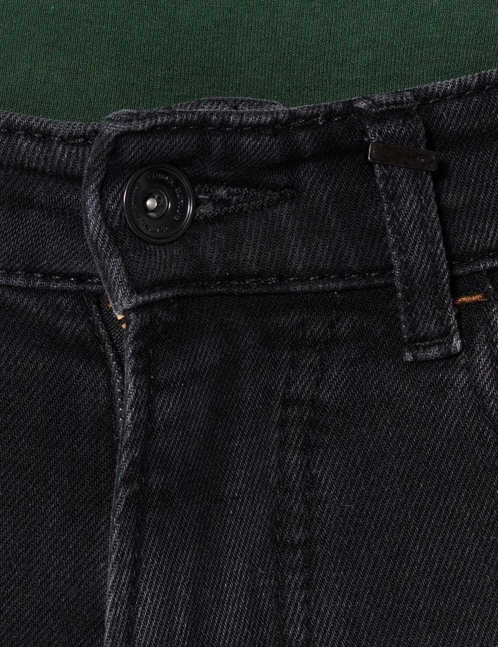 camel active Herren Jeans Hose Madison Stretchdenim Black (88) 33W / 30L Anthrazit, 33W / 30L Anthra