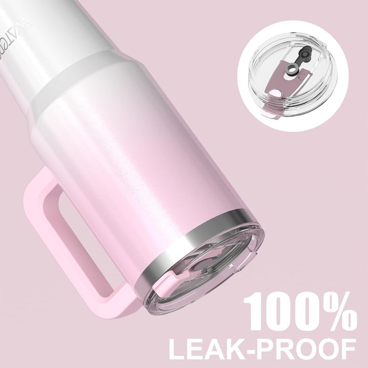 WATERSY 40oz Kaffeebecher to Go Thermobecher Doppelwandiger Edelstahl Vakuum Auslaufsicher Trinkbech