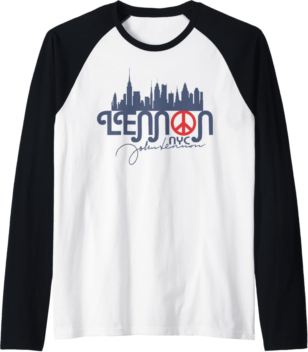 John Lennon - Frieden, NYC Raglan